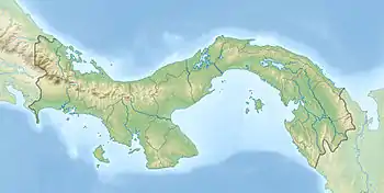 Escudo de Veraguas Formation is located in Panama