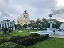 Panitan Plaza and Saint Lawrence the Deacon Parish Church