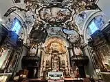 Presbytery overview of the church of Gesu, Perugia