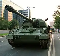 Croatian PzH 2000 at Zagreb Military Parade