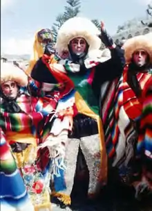 Parachico dancers, Chiapas