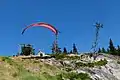 Paragliding on Grouse Mountain