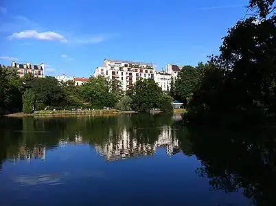 Parc Montsouris (1865–1869) was built at the southern edge of the city, where some of the old catacombs of Paris had been.