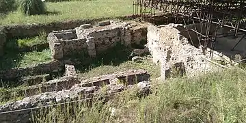 Part of the Forum in the Archaeological park