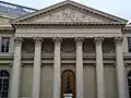 Facade of the famous Anatomy Theatre in the École de Chirurgie