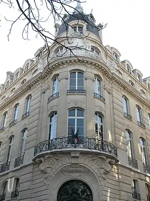 SFFC head office building at 51, rue d'Anjou in Paris