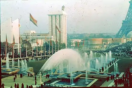 Pont d'Iéna in Paris (1937)