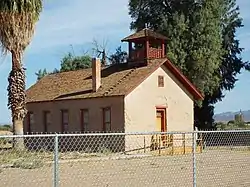 The Old Presbyterian Church a.k.a. Mojave Indian Presbyterian Mission Church, located on the South West corner of 2nd Ave., was built in 1917. It was listed in the National Register of Historic Places on June 3, 1971, Reference #71000122.