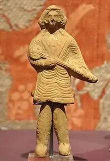 Image 1Terracotta statue of a Parthian lute player (from History of music)