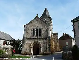 The church in Payzac