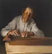 The Kantele Player, 1892