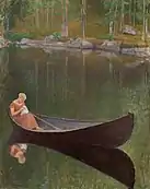 Woman in a Boat, 1924