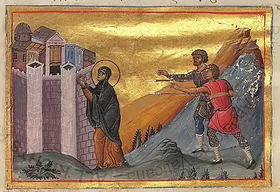 Virgin-martyr Pelagia of Antioch.