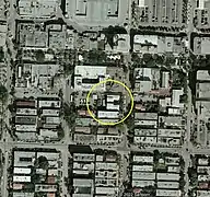 Satellite view of the property in 2002.