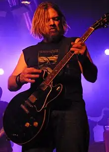 Keenan performing with Down in 2012