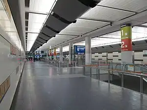 Perth Underground station concourse