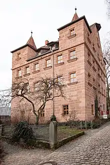 Pfinzingschloss in Feucht, a typical patrician residence from 1568