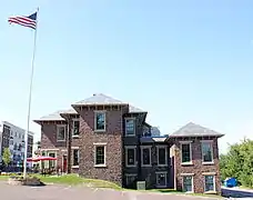 Restored company office building.40°08′04″N 75°30′47″W﻿ / ﻿40.13444°N 75.51306°W﻿ / 40.13444; -75.51306﻿ (Phoenix Iron Company - Office)