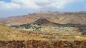 Weʽa at the bottom and Arta at the top of the mountain.