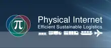 Logo for the Physical Internet Initiative.