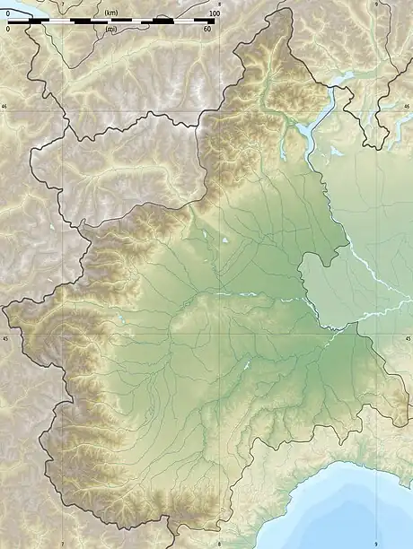 1st Field Artillery Regiment (Mountain) is located in Piedmont