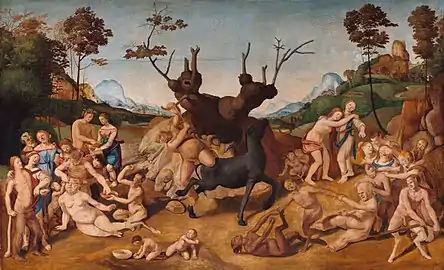 Piero di Cosimo: The Misfortunes of Silenus, c. 1500 (Fogg Museum, Harvard University)