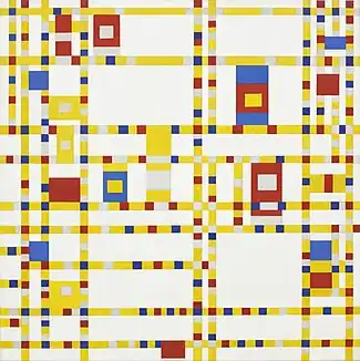 Piet Mondrian, Broadway Boogie Woogie, 1942–1943