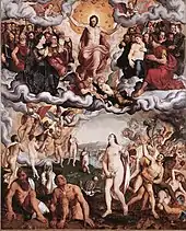 Last Judgement, 1551, 229 cm × 180.5 cm, Groeningemuseum, Brugge, Belgium