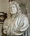 The bust of Pietro Mellini, on the tomb of Savo Mellini by Monnot