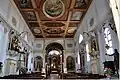 Interior of the church