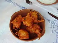 Pitaroudia, traditional food from Rhodes and Dodecanese