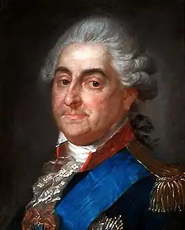 Pastel of King Stanisław II August