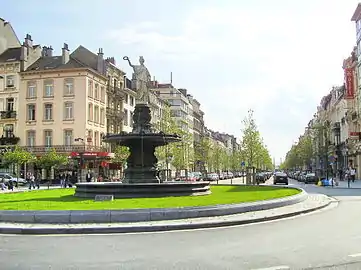 Place Rouppe/Rouppeplein and Avenue de Stalingrad/Stalingradlaan