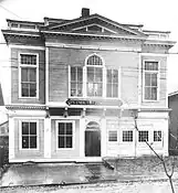 Town Hall, Plymouth, Pennsylvania, completed in 1891.