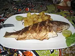 Grilled fish