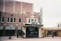 Polk Theatre as viewed from the street, October 2006 (landscape).