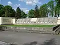 The current form of the monument in Orlová, commemorating the Czechoslovak victims