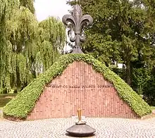 Monument to local Polish scouts fallen in the Greater Poland Uprising and World War II