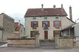 The town hall in Pont-la-Ville