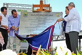 Inauguration of the bridge