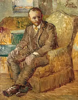 Portrait of the Art Dealer Alexander Reid; Sitting in an Easy Chair, 1886–87Fred Jones Jr. Museum of Art, Norman, Oklahoma (F270)