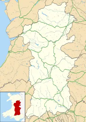 Sennybridge Training Area (SENTA) is located in Powys