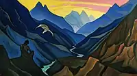 Nicholas Roerich. Precept of the Teacher. 1947