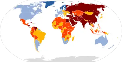 Press freedom in 2023, according to Reporters Without Borders