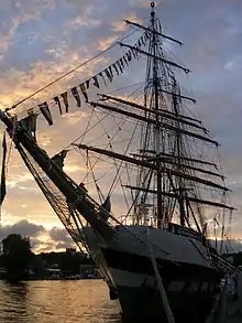 PNS Rah Naward, a tall ship commissioned from the British Royal Navy in 2010