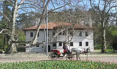 Prince Miloš' Residence in Topčider, Belgrade, 1833