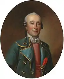 Charles Eugéne, Prince de Lambesc in parade attire of Grand Écuyer de France, 1790