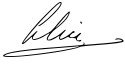 Alice of Battenberg's signature