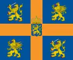 Standard of Hendrik of Mecklenburg-Schwerin as Royal consort of the Netherlands