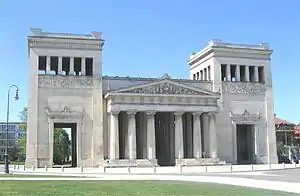 Propylaea in Munich, monument for the secundogeniture of the Wittelsbach in Greece